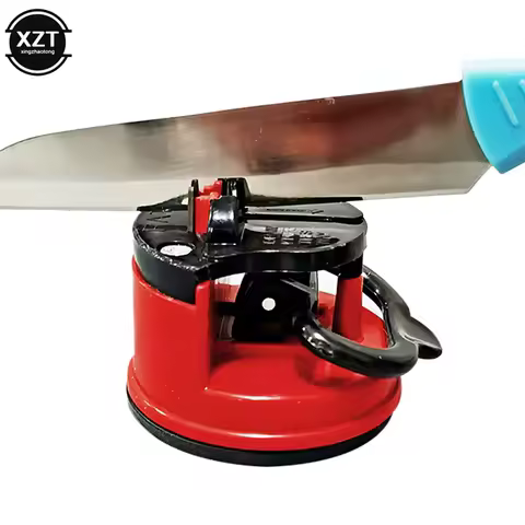 Suction Cup Knife Sharpener Sharpening Tool Easy And Safe To Sharpens Kitchen Chef Knives Damascus Knives Sharpener Kitchen Tool