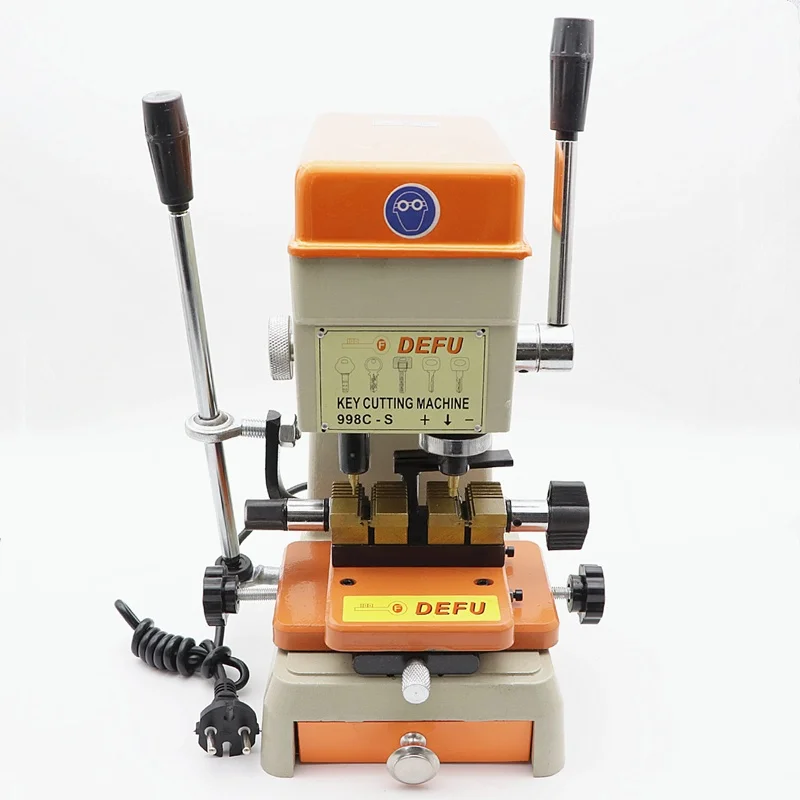 New Type Double Track Fixture Key Machine Automotive Gear Internal Milling External Milling Wear-resistant Key Cutting Machine