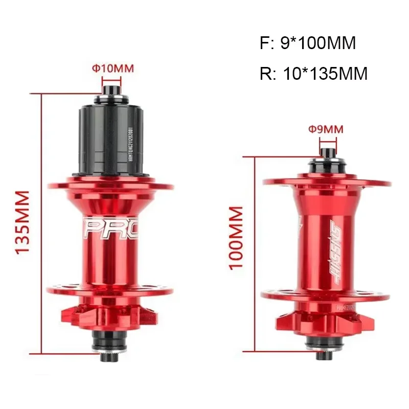 HASSNS PRO 4 Cube k7 36 holes 32 holes Mtb hubs for shimano HG supports 12v 11v 10v 9v 8v 7v MTB rear noisy hub for bike