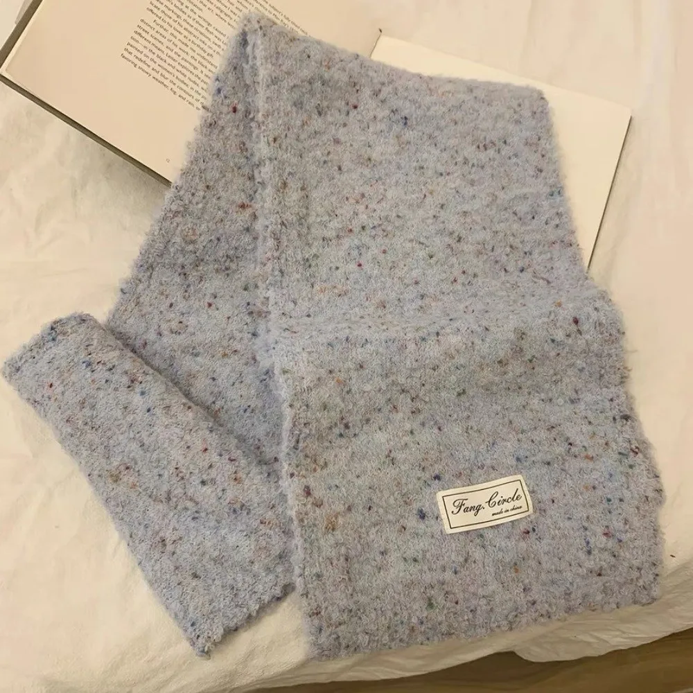 Рисунок 5 - Зимний теплый вязаный шарф из смеси шерсти