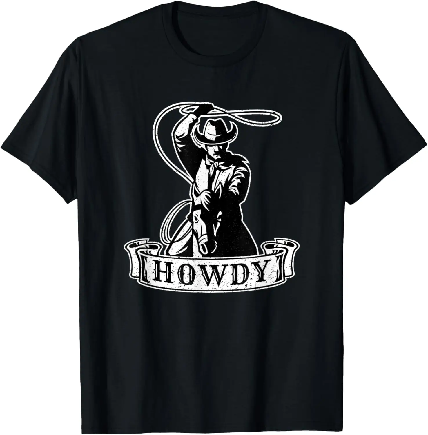 Howdy Cowboy Country Western Texas Cowboy T-Shirt