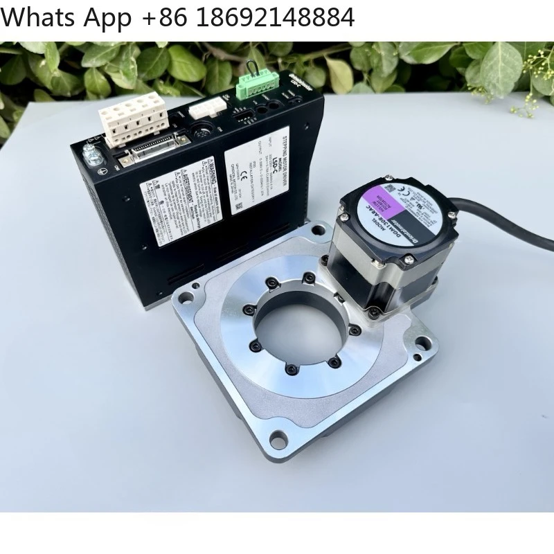 DGM130R-ARAC High Precision Hollow Electric Rotary Table, 360 Degree Indexing Plate