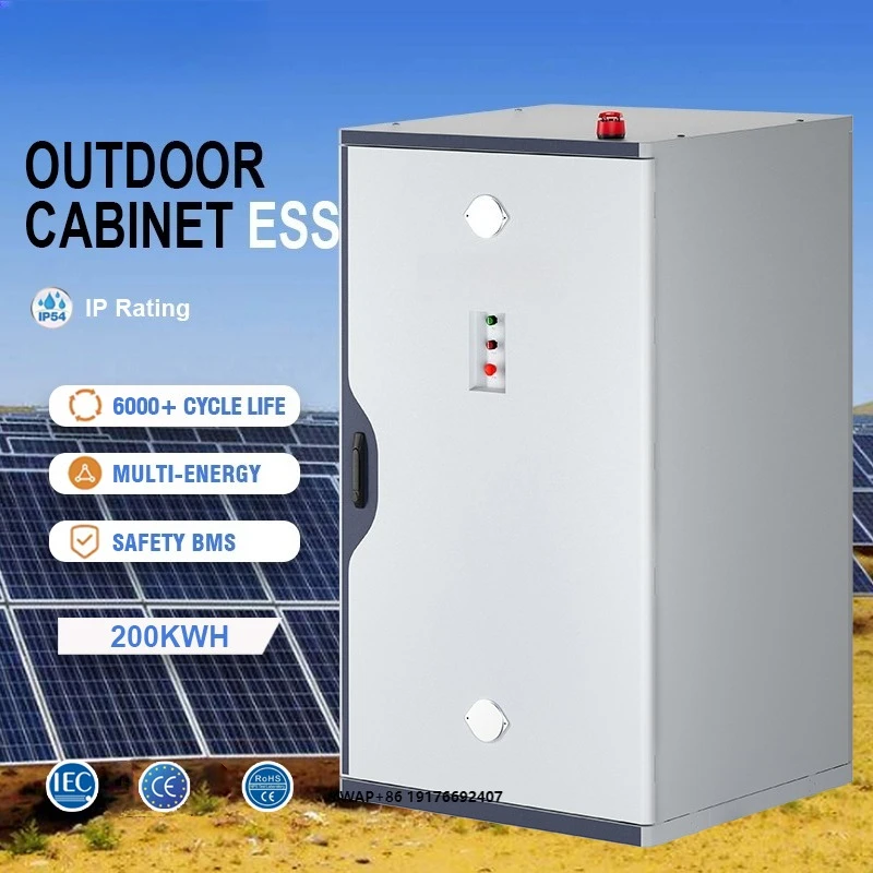 Sunwave IP54 ESS 200kWh Cabinet 50kwh 60kwh 100kwh Energy Storage Battery System All in One 30kw Hybrid Inverter Commercial Use