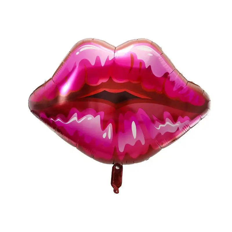 5pcs 70*66cm Lip Foil Helium Balloons For Valentine\'s Day Birthday Party Wedding Decoration Air Globos Supplies Kids Toys Gifts