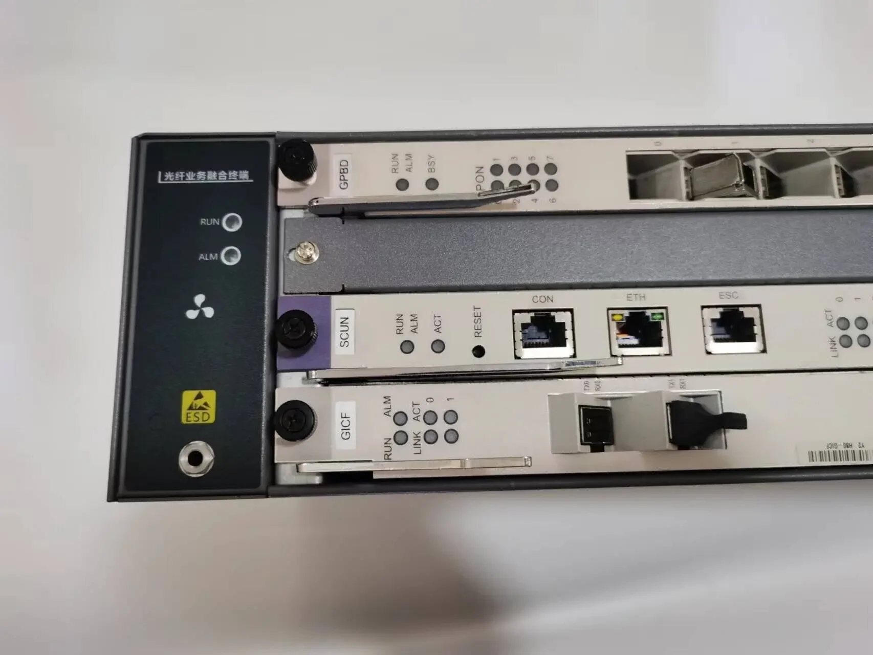 

Mini OLT Compatible with HW MA5608T, MA5683T, GPBD, GPFD, EPBD, EDP, EPFD
