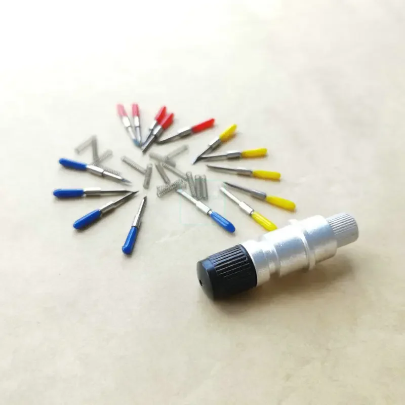 Long Life Blade and Holder Kit 16pcs for use in Graphtc CB09U Plotter