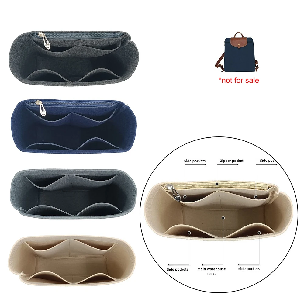 

Travel Backpack Inner Organizer Pad Shoulder Bag Insert Support Separator for Longchamp Backpack Bag Storage