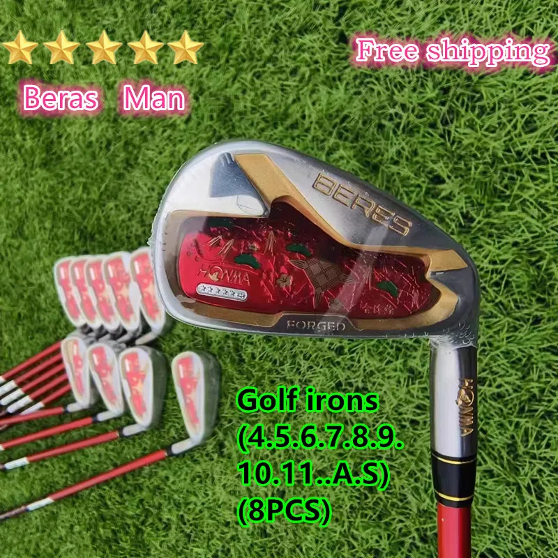 Right Handed Mens Golf Clubs 08 5 Star Forged Golf Irons 4-11AW SW 10 Pcs R S SR Flex OR Steel Shaft and Headcover