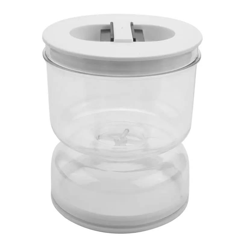 Customer Favorite Pickles Jar Dry And Wet Dispenser Pickles And Olives Hourglass Jar Container For Home Kitchen Separator Organi