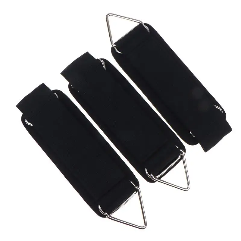 Faixa de Suporte Ajustável para Punho para Máquinas de Cabo, Punho de Fitness para Levantamento de Peso, Pegada para Exercícios de Barra Fixa na Acade
