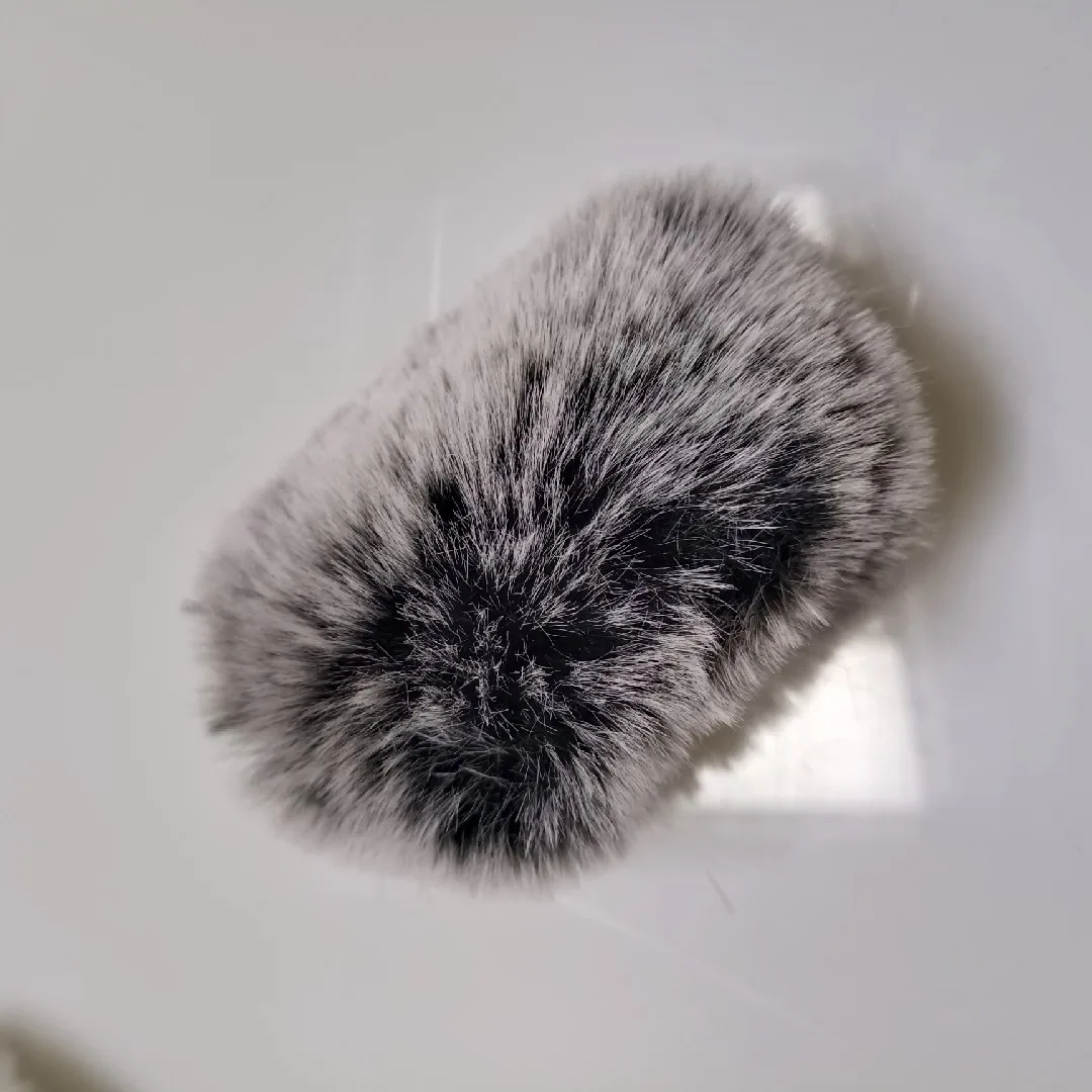 FOR RODE PodMic Microphones Voice interview Recording Pen Outdoor Wind Cover Shield Furry dead cat Windshield sponge accessories