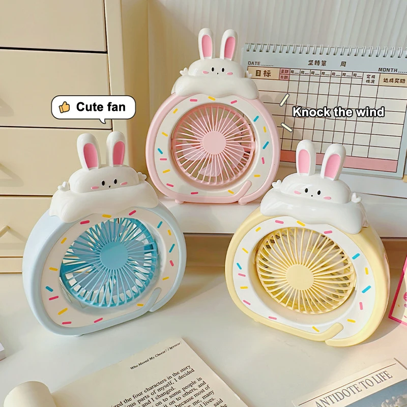 لعبة طعام مبتكرة، بطاطس برجر، مروحة صغيرة، شحن USB، محمولة بثلاث سرعات، مروحة سطح المكتب، هدية صيفية #2