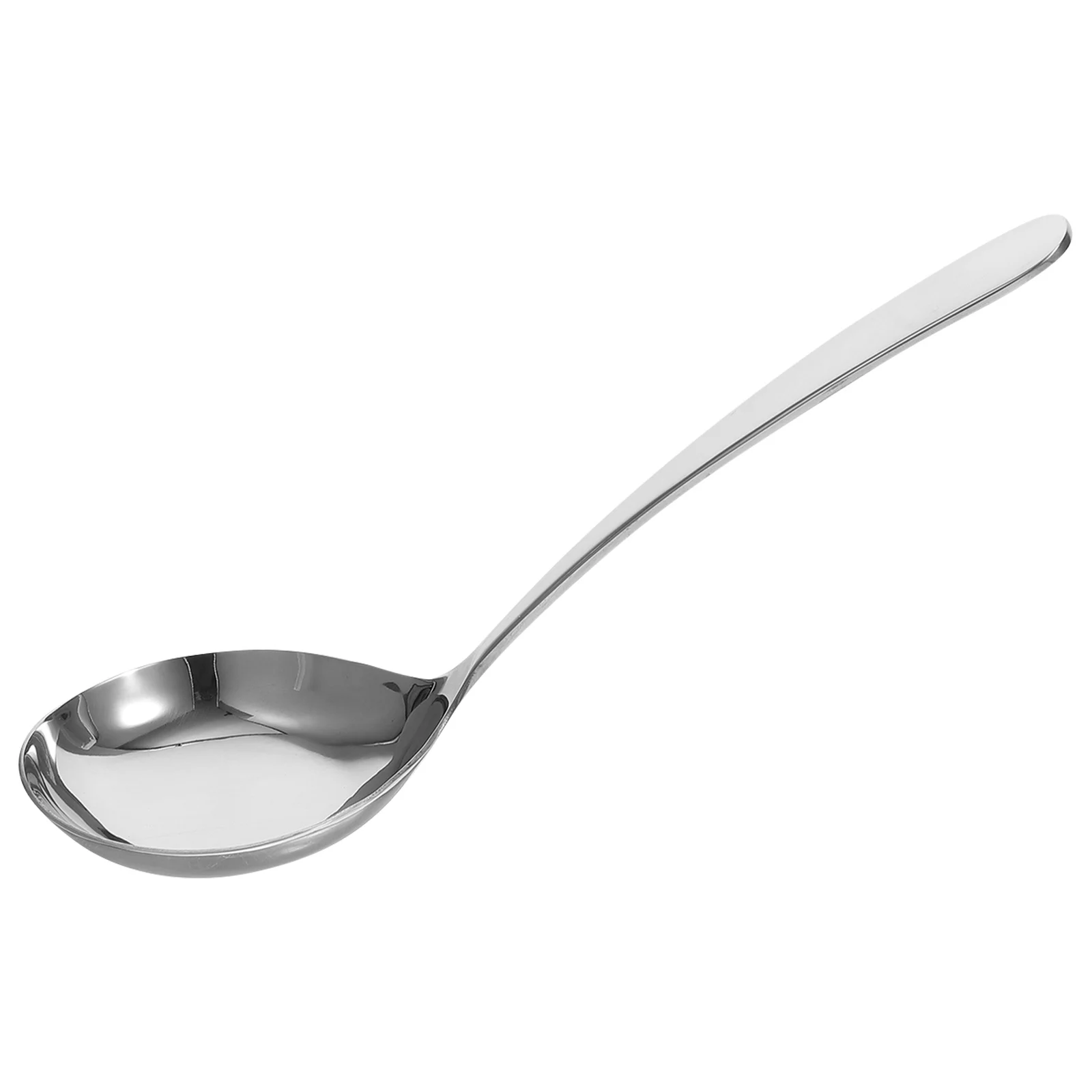 

Stainless Steel Serving Spoon Large Soup Ladle For Hot Pot Kitchen Utensils Buffet Restaurant Use Cooking Spoon