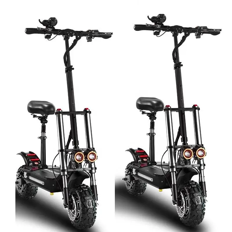 

STLF Advanced X13 Alpha Electric Scooter 11 Inch Street Tire High-Grip Electric Scooter 5600W Dual Motor Folding E Scooter 85KM/