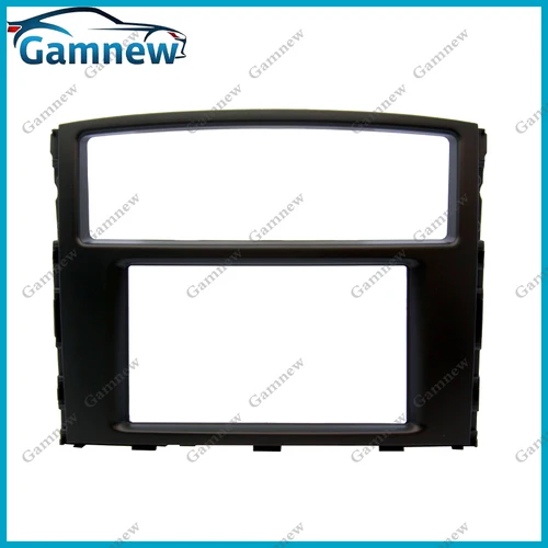 Imagen 2 del producto Panel de Radio Fascia para coche 2DIN de 7 pulgadas para Mitsubishi Pajero Shogun Montero 2007 + Kit de marco instalar placa frontal de Facia