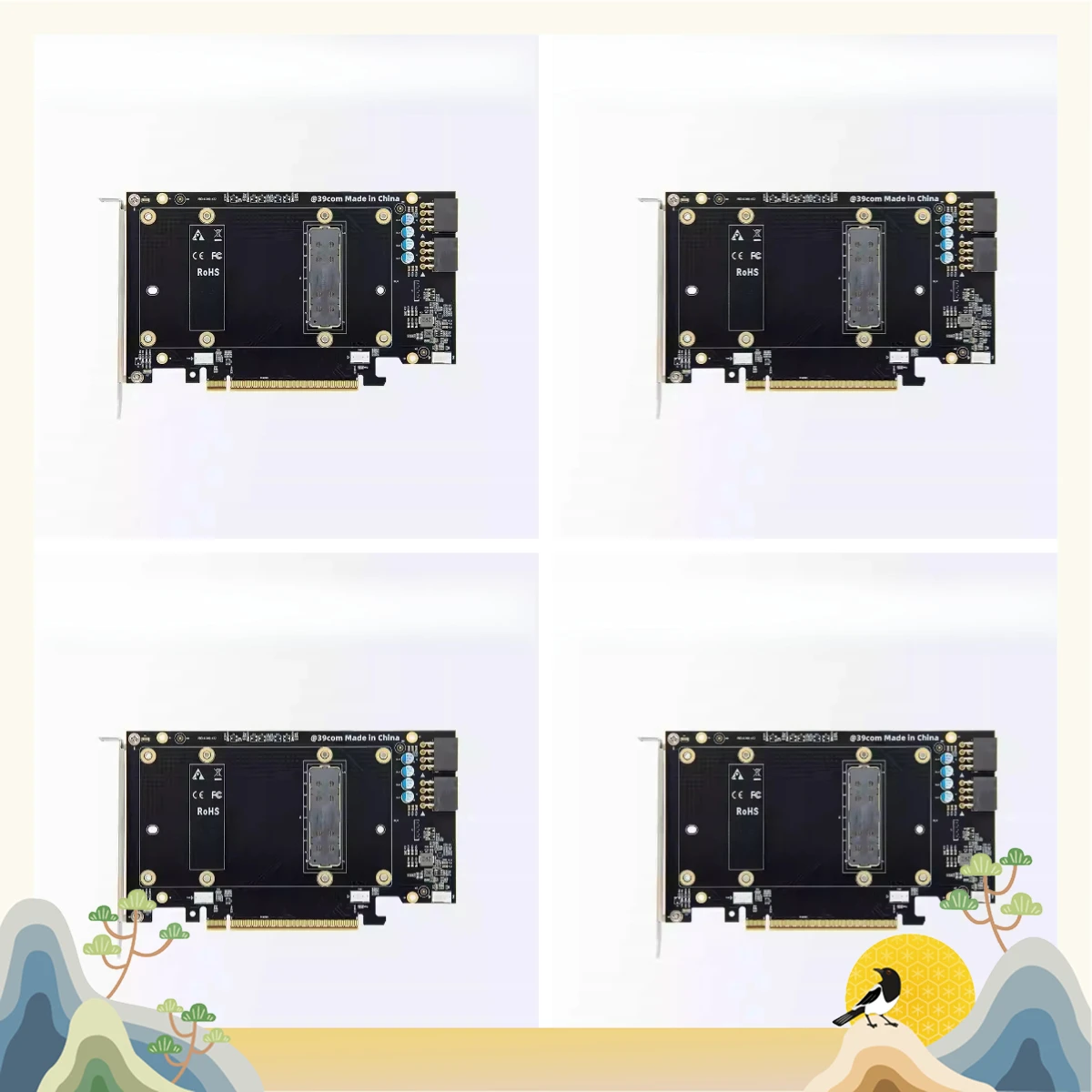 Nvidia V100 Graphics Card SXM2 PCIex16 Adapter Card