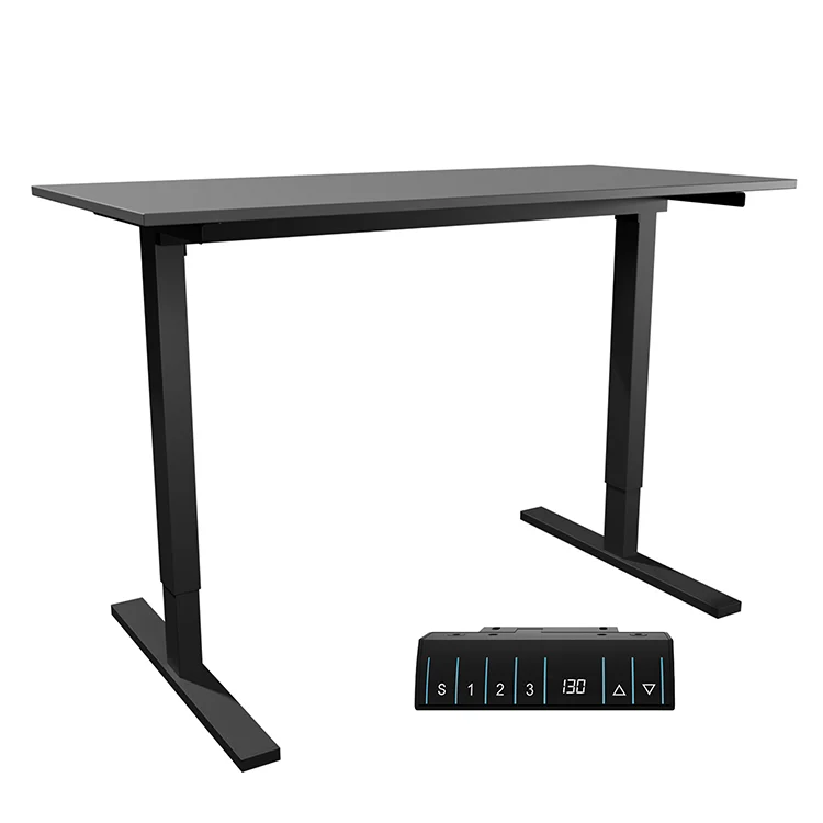 *Modern Ergonomic Electric Standing Desk with 3 Memory Height Child Safety Lock, Adjustable Steel Frame for Home Office