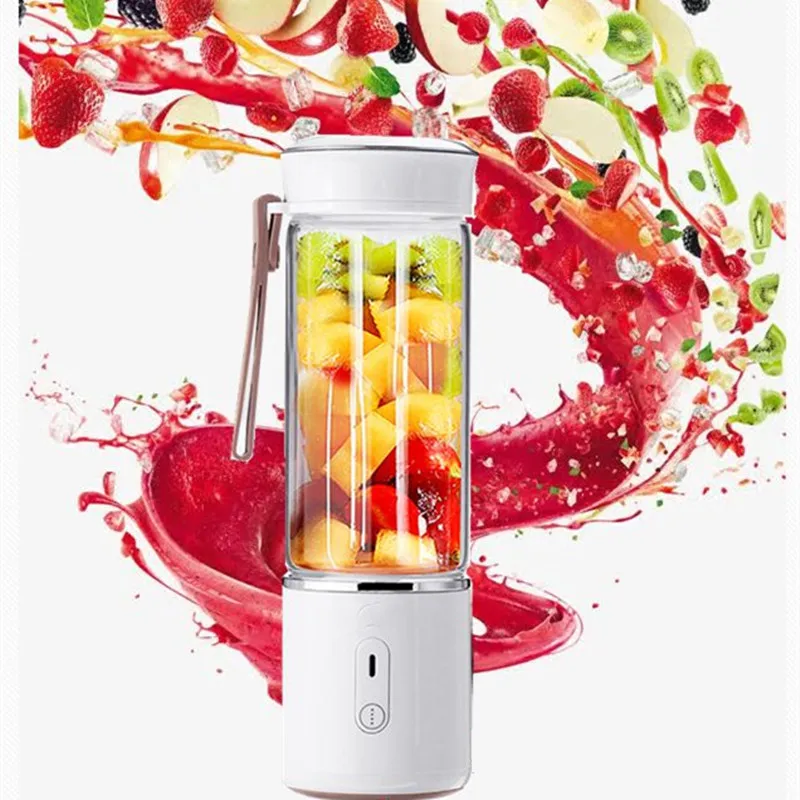 

500ml USB Portable Juicer Mixer Electric Mini Blender Fruit Vegetables Quick juicing Kitchen Food Processor Fitness Travel