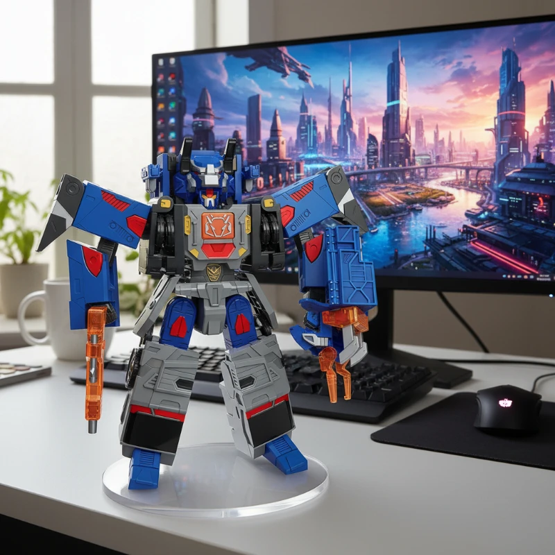 2025 nuevo Robot transformador 2 en 1 de juguete Hello Carbot 11,8 ''/30cm Ice Cool War God coche combinación figuras de acción de juguete para regalo de niños