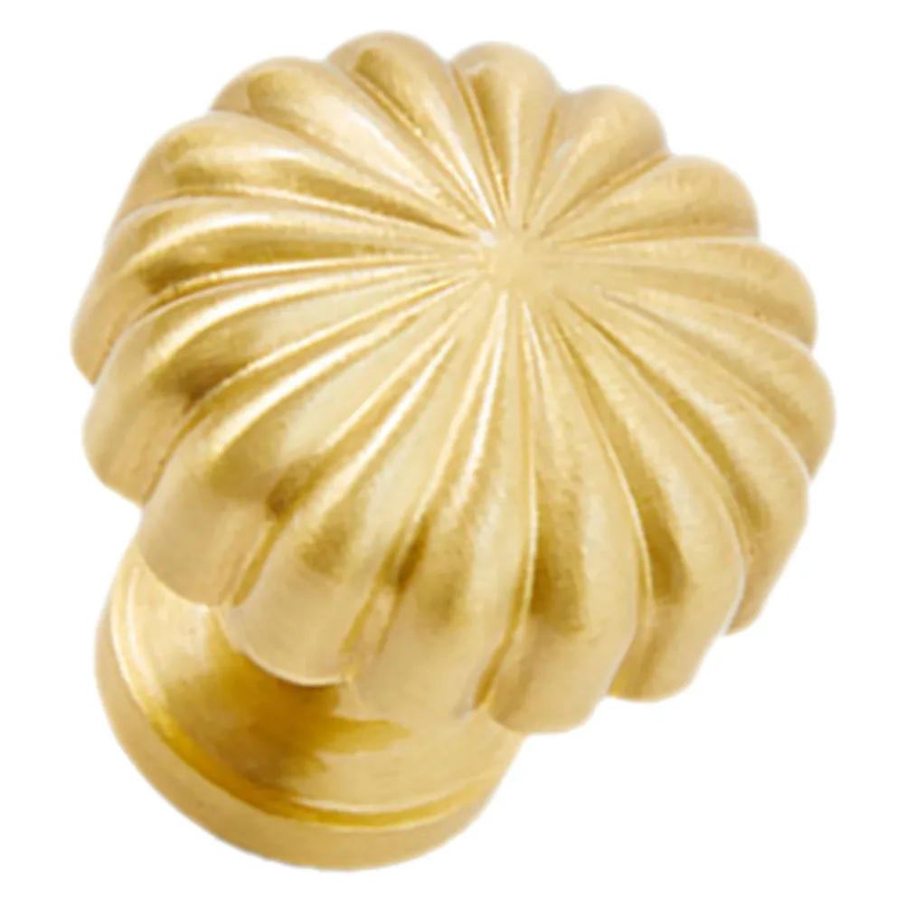 1 個真鍮引き出しノブ 38 ミリメートルゴールドキャビネットハンドルキッチンワードローブ食器棚ドレッサー家具取手ハードウェアノブ