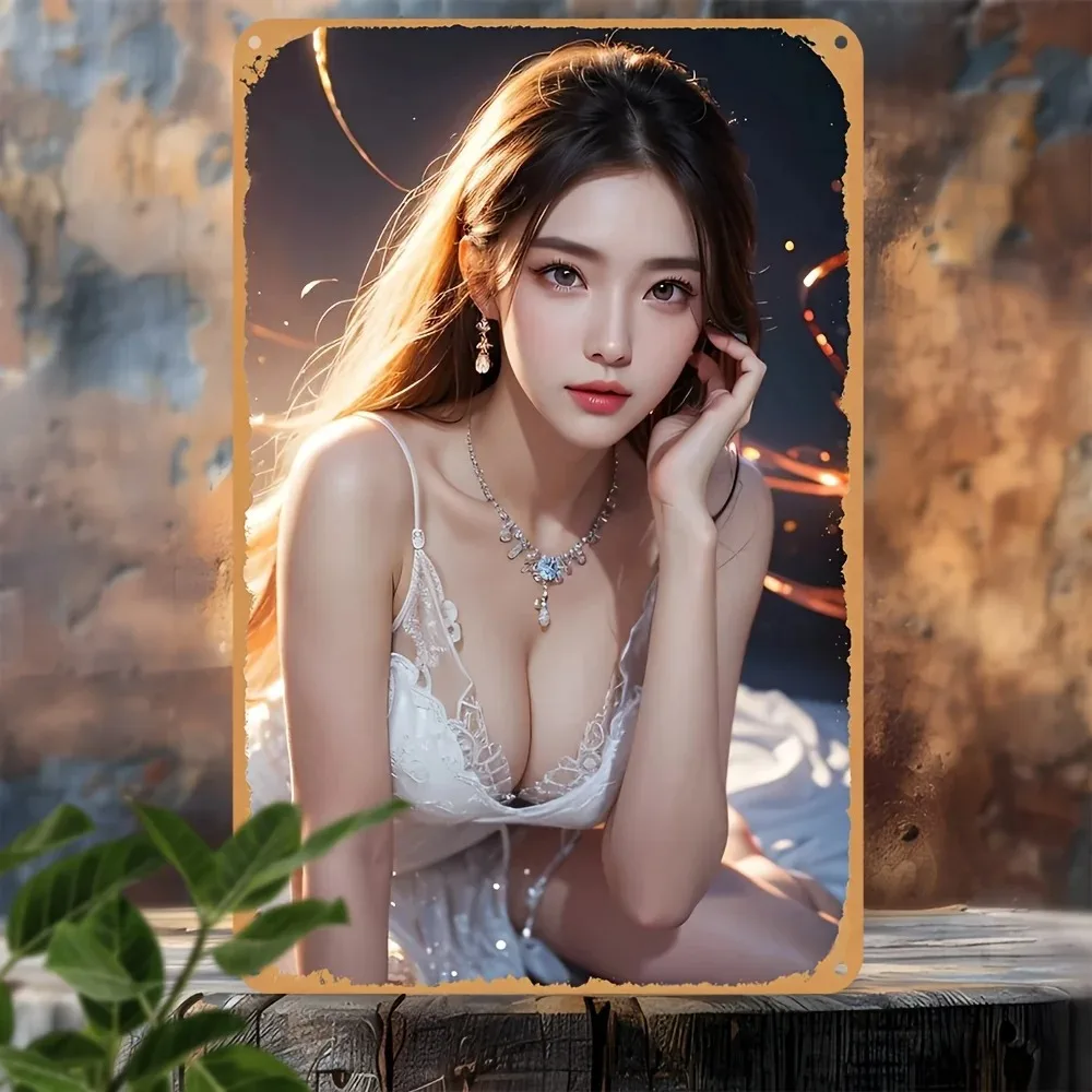 

Vintage Aluminum Metal Sign Wall Decor for Bar Cafe Home, Rustic Waterproof Poster Art Birthday Christmas Gift