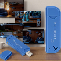 Elistooop TV Tuner USB2.0 Digital DAB FM DVB-T RTL2832U SDR RTL-SDR TV Stick Digital TV Receiver IR Remote With Antenna