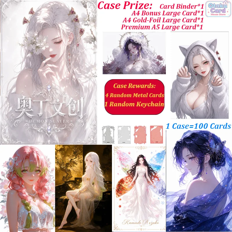 Demon Slayer Cards Premium Acrylic Shikishi Cards Kimetsu No Yaiba Anime Collectible Art Board Fans Gift