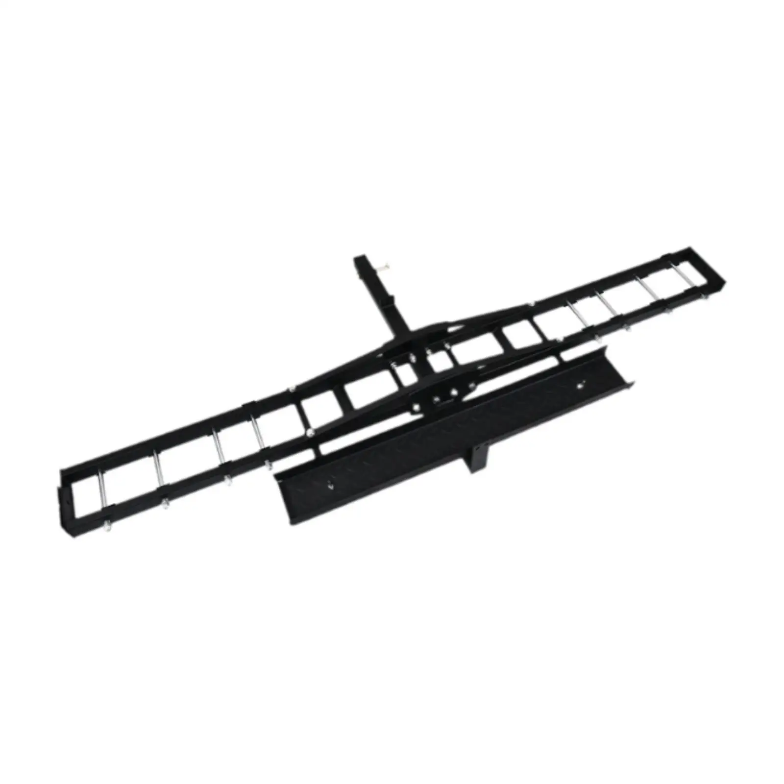 Motorcycle Carrier Hitch Mount Rack Ramp Bike Carrier for Trailers Trucks Long Distance Self Driving Tours Suvs Off Roading