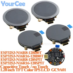 ESP32-TFT 1.28 Polegada redondo ips 65k cor tft touch display módulo de tela lcd 1.28