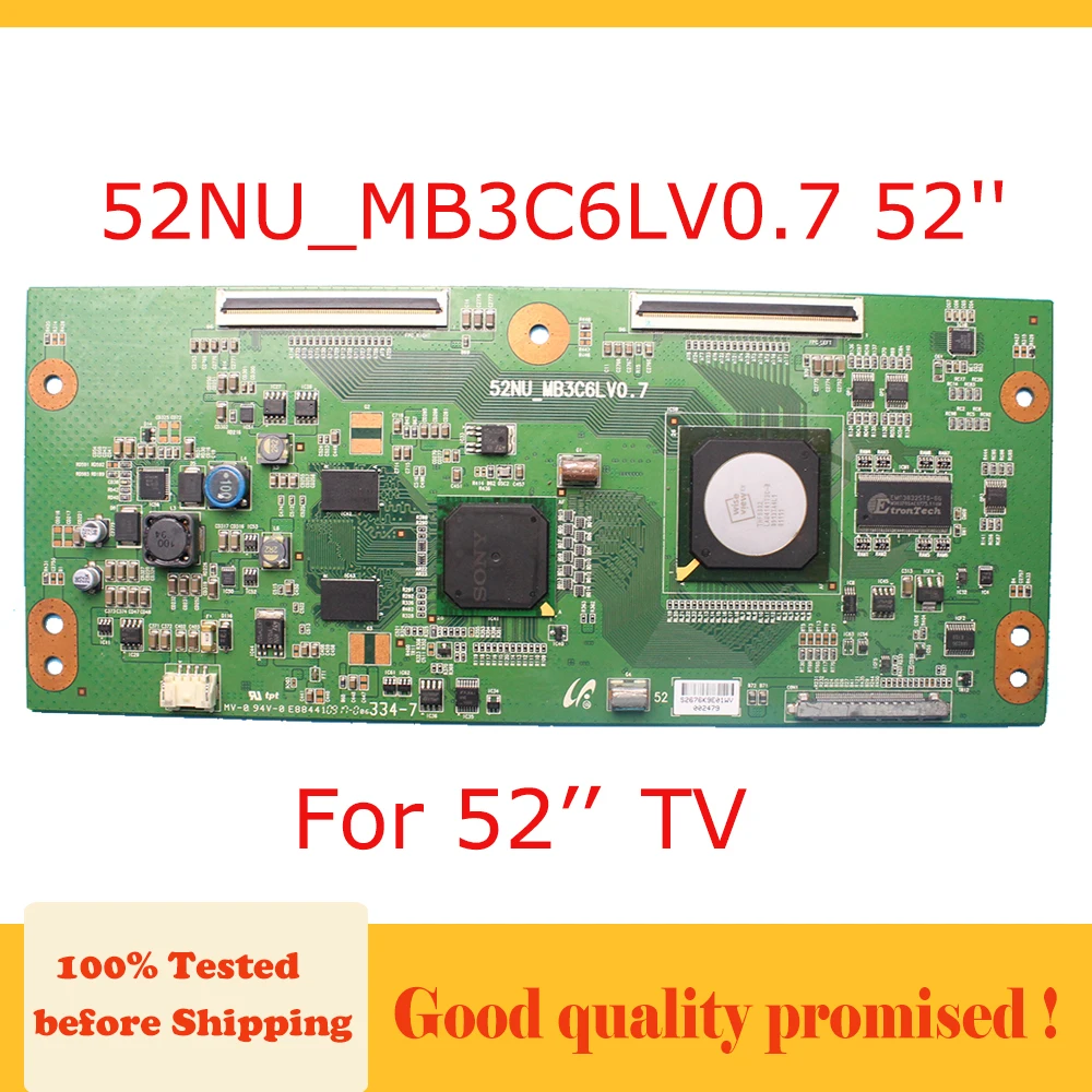 

52NU_MB3C6LV0.7 52'' T-Con Board Model 52numb3c6lv 0.7 52'' Suitable for52" TV Origional Product Free Shipping
