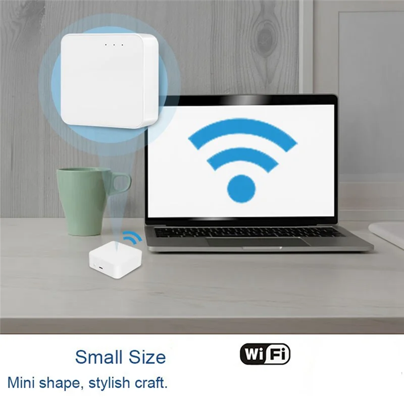 Tuya Zigbee WiFi Bluetooth puerta de enlace inteligente Compatible Hub Bridge Smart Life APP Control para Alexa Home