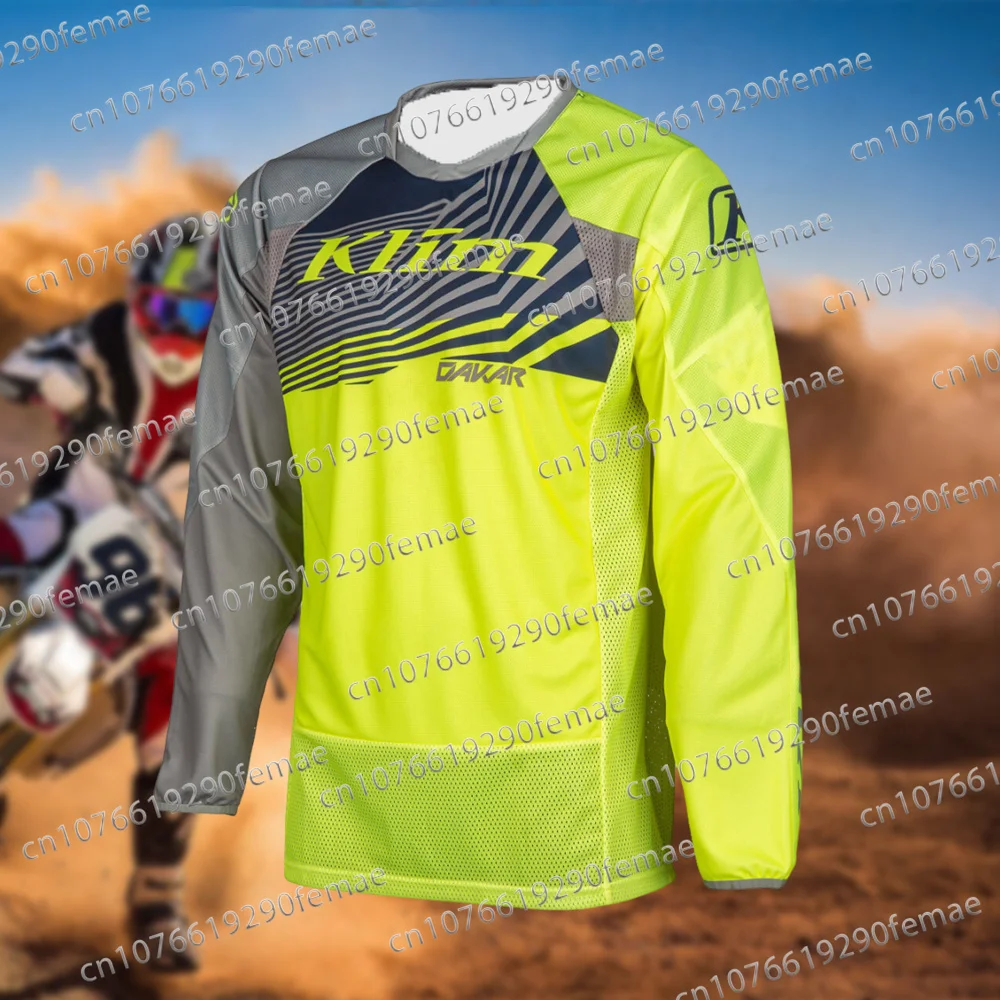 Classic Klim Dakar Off road Motorcycle Racing Speed Drop Rally Cycling Suit Daily Mountain Bike Sweating Comfortable Top