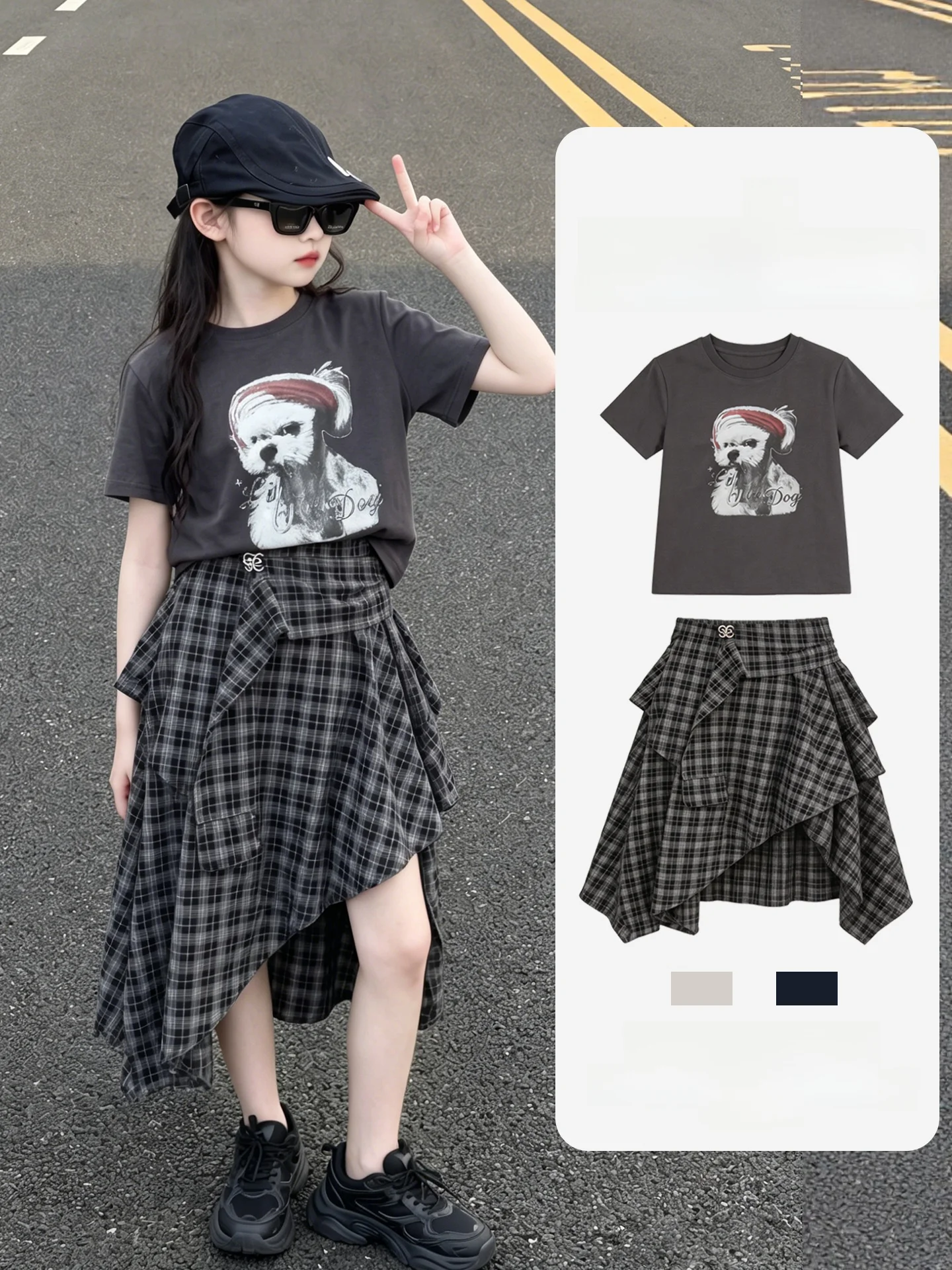 completo-estivo-per-bambina-carina-t-shirt-a-maniche-corte-e-gonna-set-di-abbigliamento-alla-moda-in-stile-coreano-per-bambini-da-4-a-13-anni