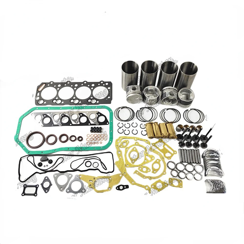 D4BB Repair Kit Cylinder Liner Piston Kit Gasket Kit Valve Seat Guide Bearing 21131-42001 23410-42202 23040-42200 For Hyundai