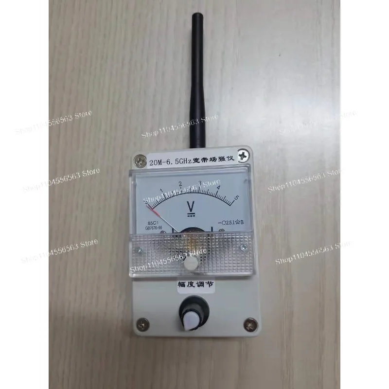 GPS radio field strength meter, signal detector, signal frequency range: 20 MHz to 6.5 GHz, wide bandwidth