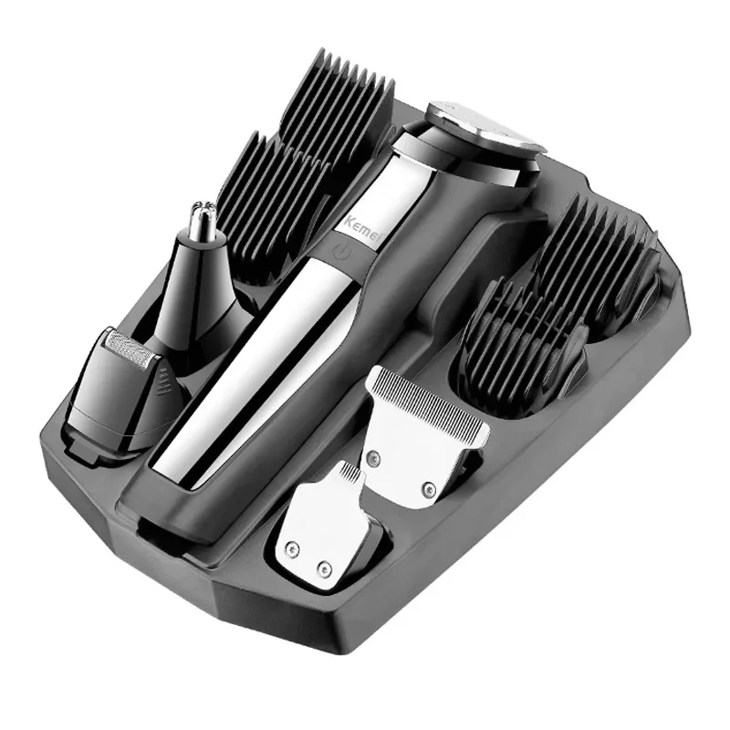 All-in-One Grooming Kit: Hair Trimmer, Facial Trimmer, Hair Clipper, USB Cutting Machine, Beard & Stubble Trimmer