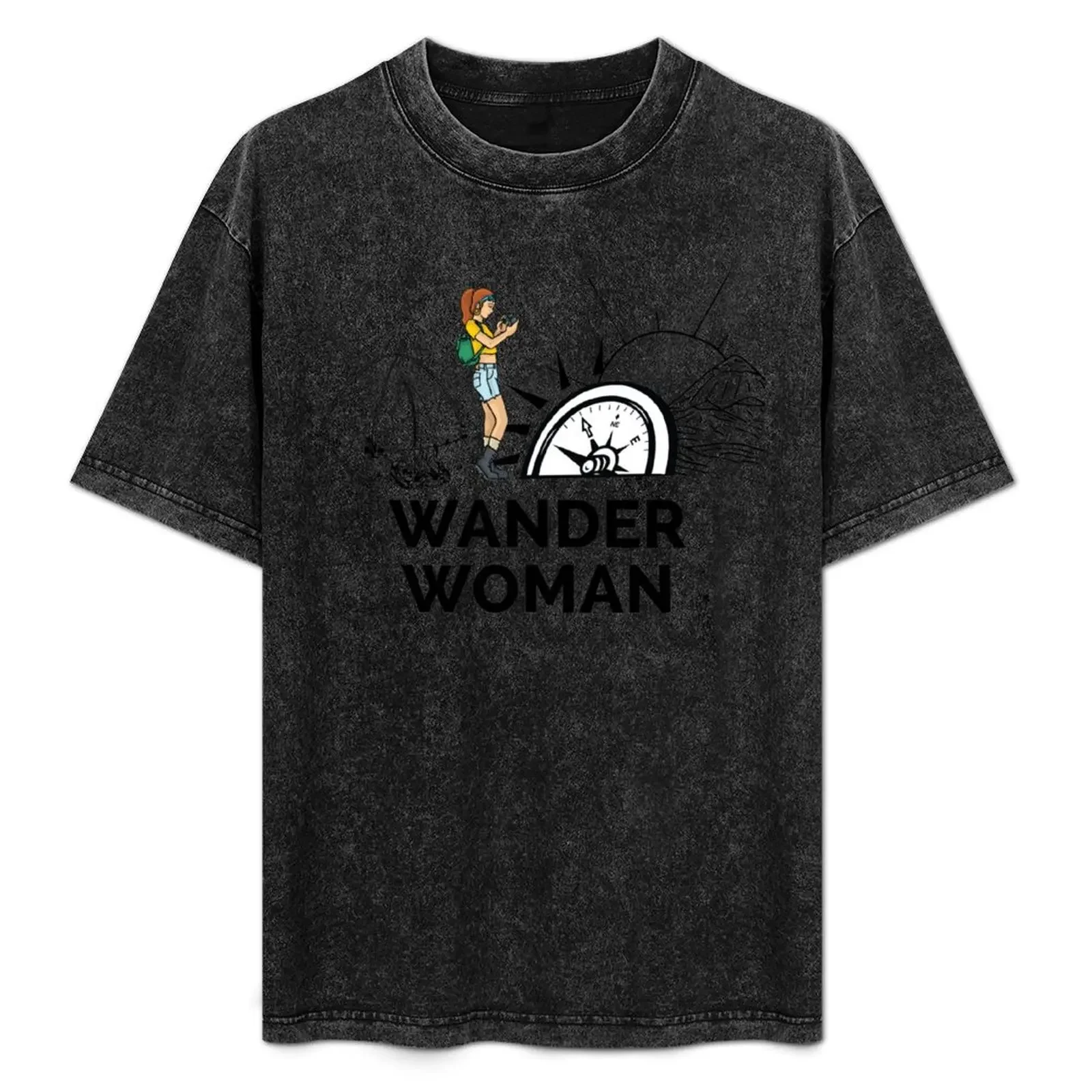 

Wander Woman T-Shirt vintage graphic tee oversized summer 2025 mens funny t shirts