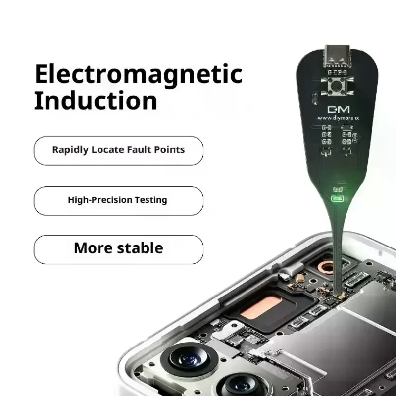 Inductance Tester Non-Contact Coil Detection Tool For PC Mobile Motherboard Repair Diagnostics Quick Fault Check
