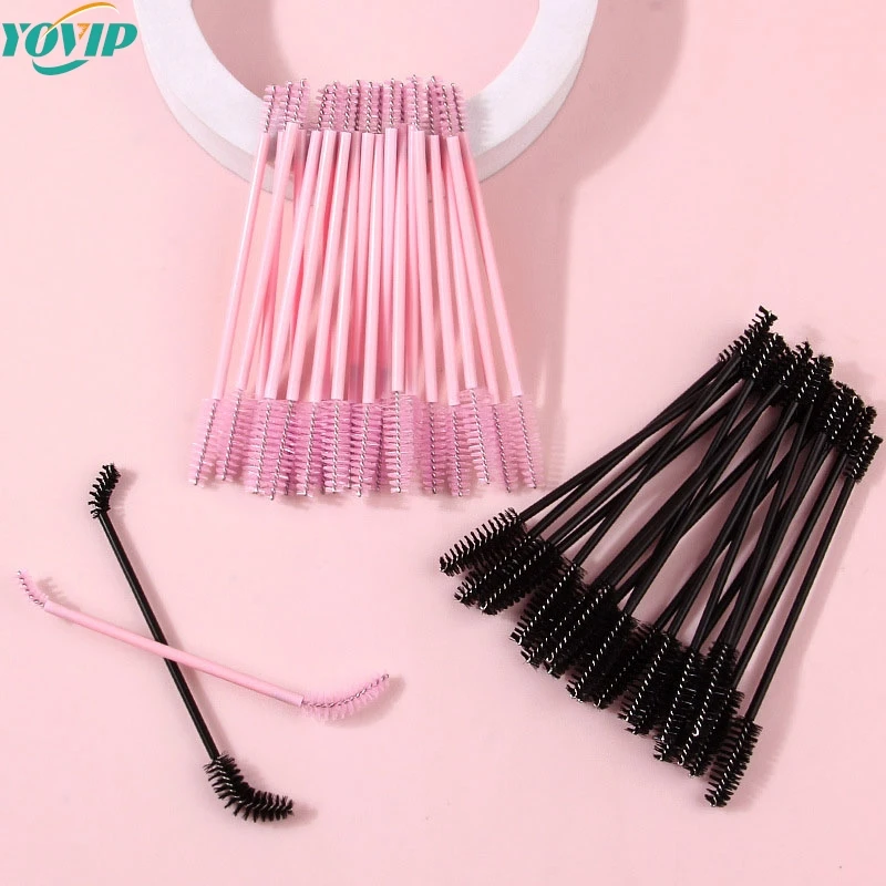 Double Head Eyelash Brushes Makeup Brushes Disposable Mascara Wands Applicator Spoilers Eyelashes Cosmetic Brush Makeup Tools