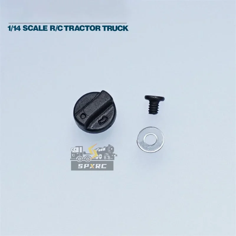 Simulation Fuel Tank Cap Urea Cover for 1/14 Tamiya RC Dump Truck SCANIA 770S 56368 56371 Car Accessories