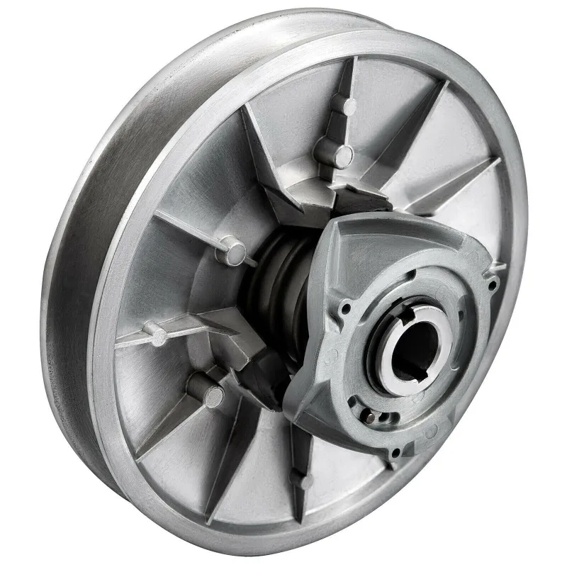 

Golf cart driven wheel clutch