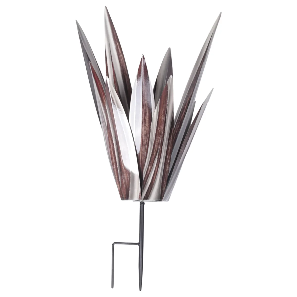 

Large Tequila Rustic Sculpture, Rustic Metal Agave Plants for Outdoor Patio Yard, Home Decor Hand Painted Metal Agave,G