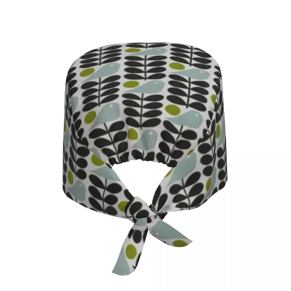 Orla Kiely Scandinavian Multi-Stemmed Birds Flower Medical Staff Scrubs Hat Women Men Doctor Nursing Surgical Cap Scrub Caps
