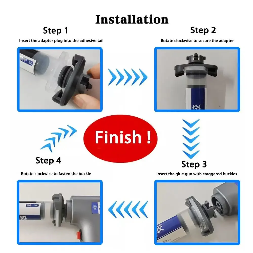 مسدس الغراء الكهربائي XUANXING يدعم خراطيش 10 مل/30 مل/50 مل لأداة ربط إطار الهاتف الذكي وأداة تطبيق لاصقة #2