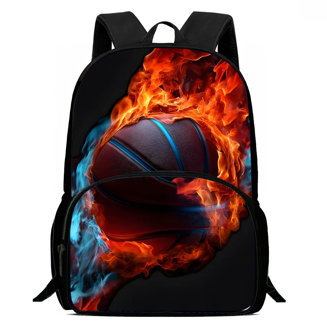 Hot Sports Basketball Backpacks Boys and Girls Student Birthday Gift Child School Bags Large Capacity Camping Durable Rucksack