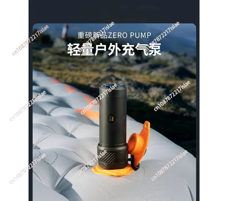 Outdoor ultra-lightweight air pump Hiking portable charging and pumping air cushion Mini air pump