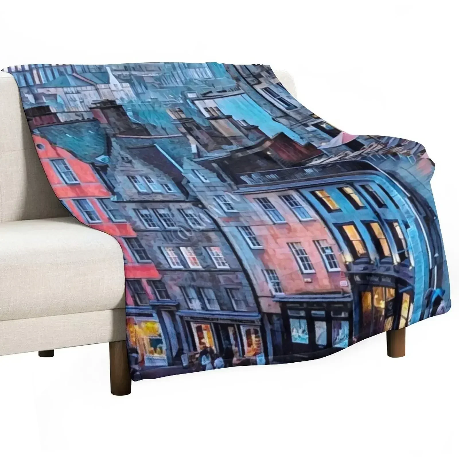 Edinburgh Throw Blanket Summer Beddings Vintage Luxury St Blankets