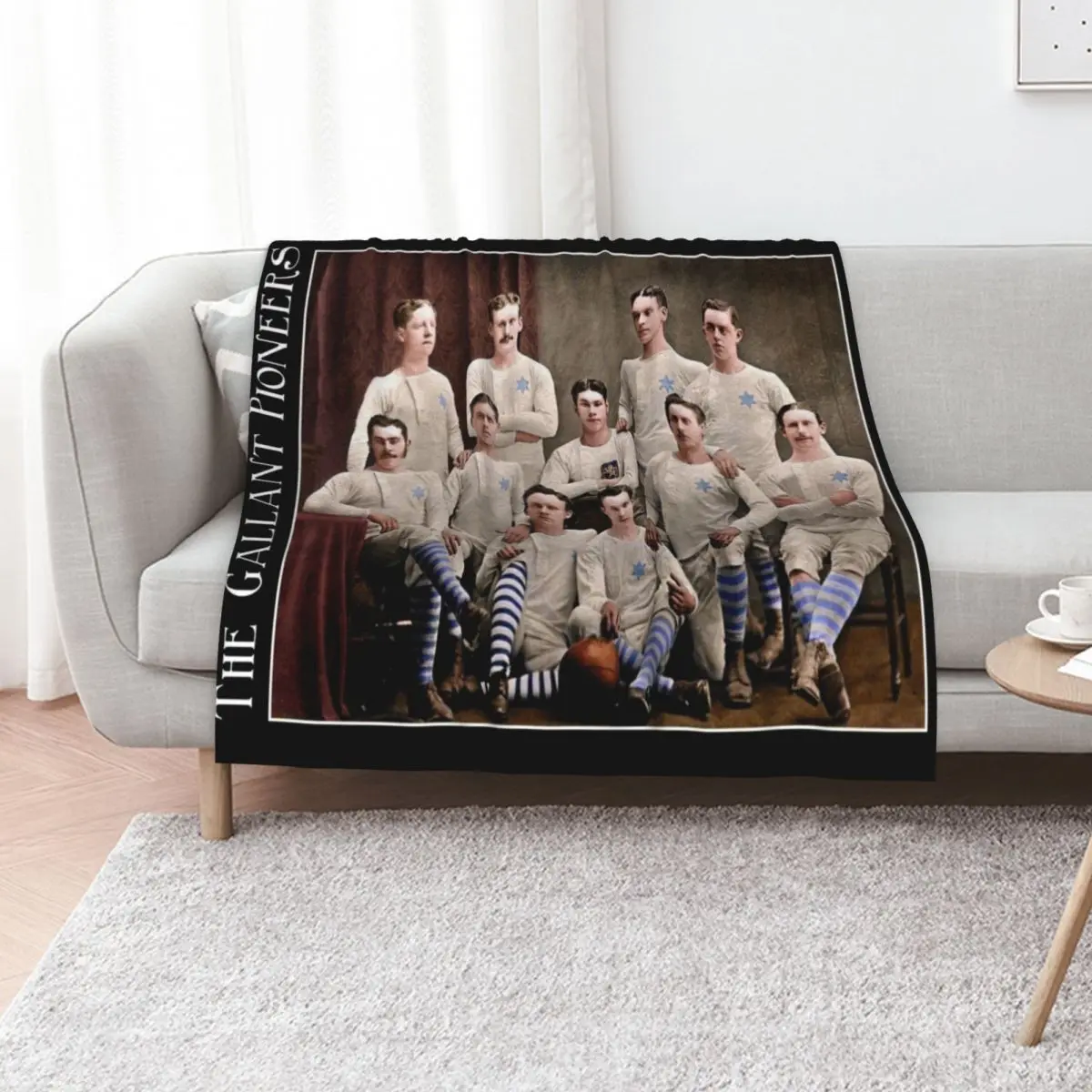 Gallant Pioneers Throw Blanket Loose Soft Big Plaid on the sofa For Sofa Thin Multi-Purpose Bed Fashionable Blankets