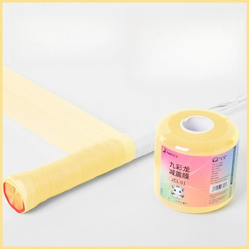 Badminton Racket Cushioning Film, Tennis Racket Rubber Base Film Shock-absorbing Film  Easy To Use, Sports  Accessories