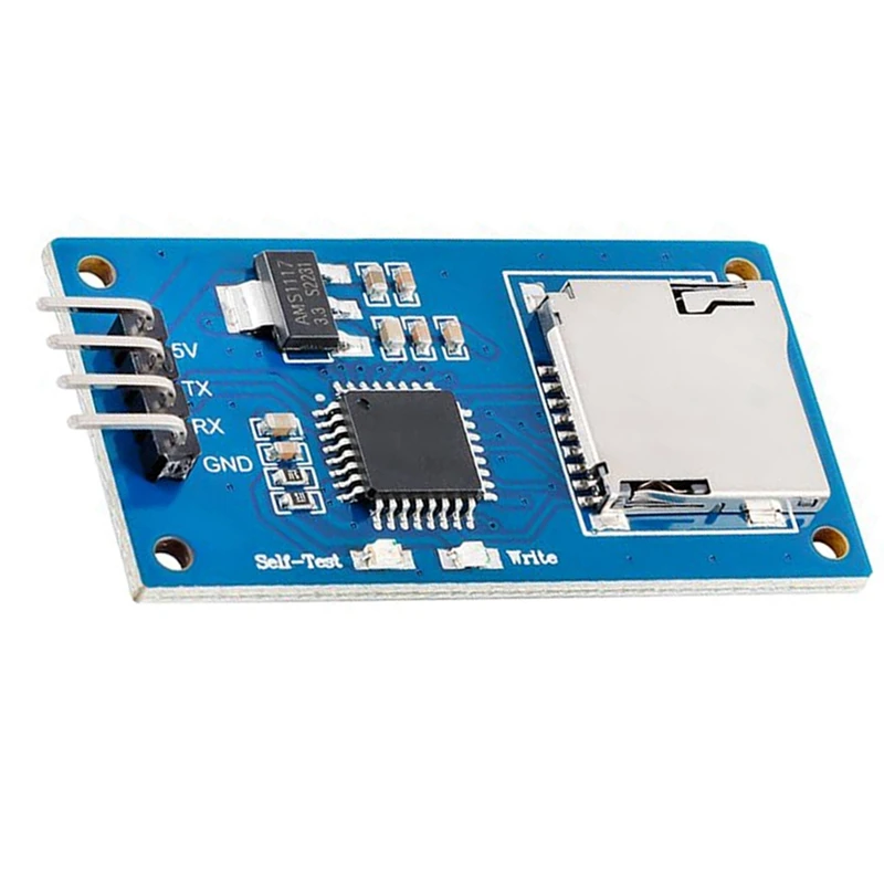 مسجل البيانات التسلسلي ABNO-Mini مع حامل بطاقة SD، وحدة تسجيل البيانات وتنسيق TXT